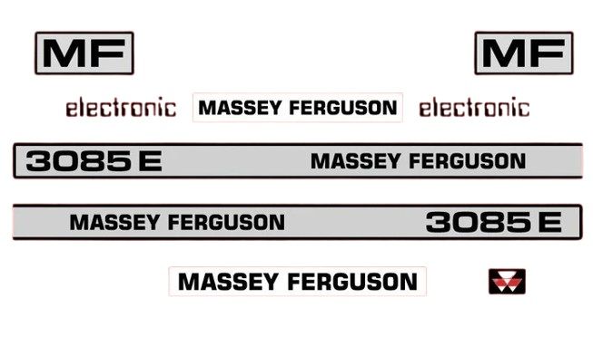 Stickerset Massey Ferguson 3085E