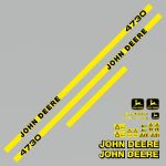 Stickerset John Deere 4730