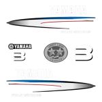 Stickerset Yamaha 3 Four Stroke Outboard (2002-2006)