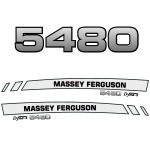 Stickerset Massey Ferguson 5480