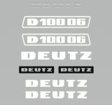 Stickerset Deutz D100-06