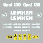 Stickerset Lemken Opal 120