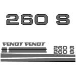 Stickerset Fendt 260 S