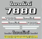 Stickerset Landini 7880