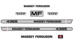 Stickerset Massey Ferguson 4365