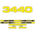 Stickerset John Deere 3440