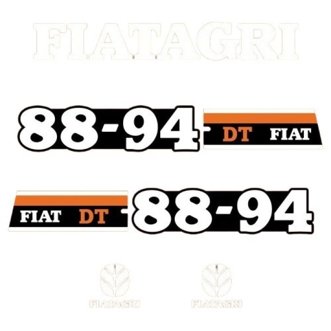 Stickerset Fiat 88-94 DT