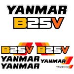 Stickerset Yanmar B25V