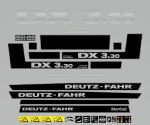 Stickerset Deutz Fahr DX 3.30 Optibloc, Multispeed