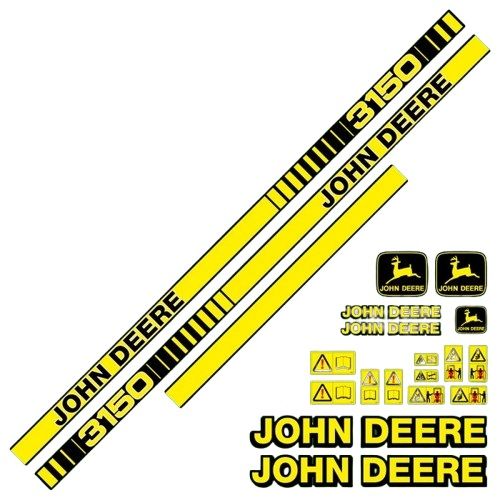 Decal kit John Deere 3150