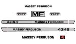 Stickerset Massey Ferguson 4345