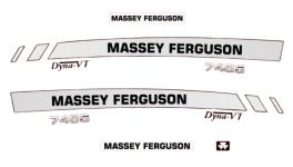 Stickerset Massey Ferguson 7485 (2008 - 2012)