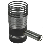 Piston avec segments