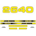 Stickerset John Deere 2640