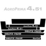 Stickerset Deutz AgroPrima 4.51