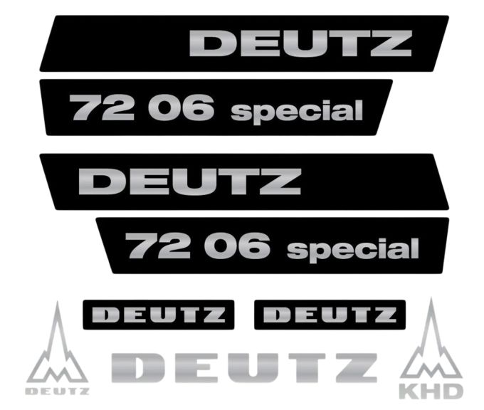 Stickerset Deutz D72-06 Special