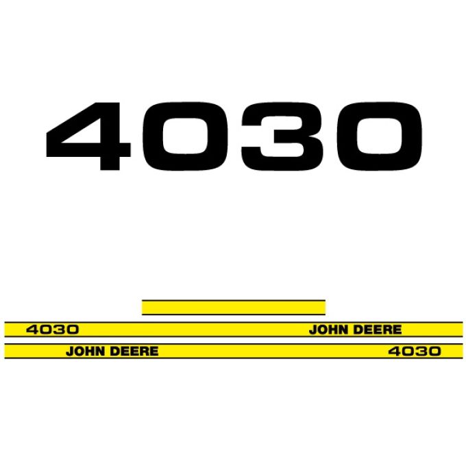 Stickerset John Deere 4030