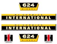 Aufklebersatz International 624