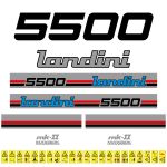 Stickerset Landini 5500 MK-II Maxiblok