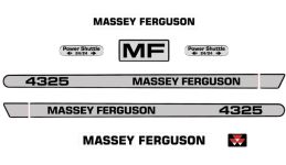 Stickerset Massey Ferguson 4325