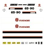 Stickerset Fiat 65-90