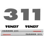 Stickerset Fendt 311 Farmer