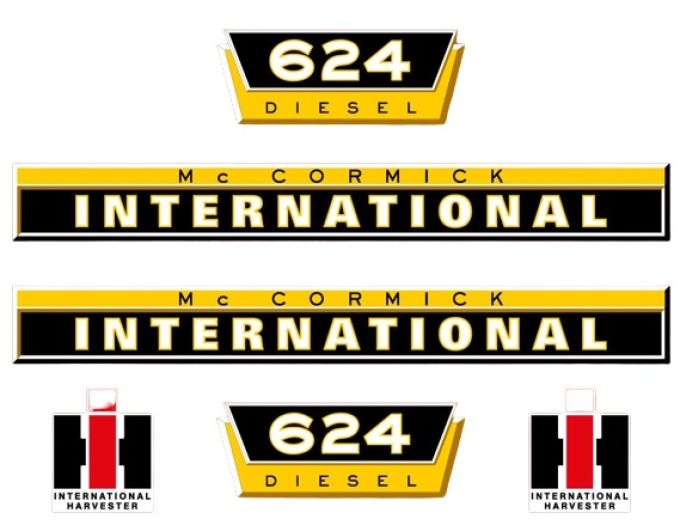 Aufklebersatz International 624