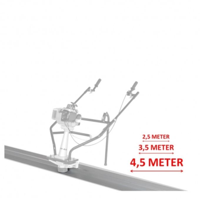 Lumag trilbalk 244cm 5PL250