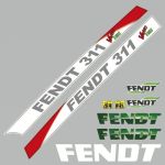 Stickerset Fendt Vario 311 TMS