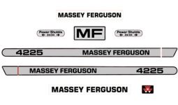 Stickerset Massey Ferguson 4225