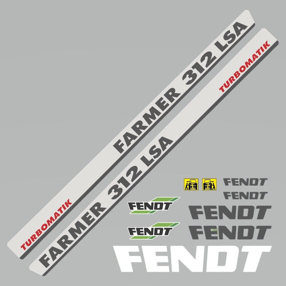 Decal Kit Fendt Farmer 312 LSA