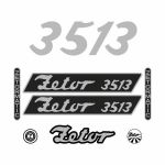 Stickerset Zetor 3513