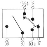 Hella Contactschakelaar P-0-1-2-3