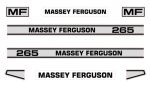 Stickerset Massey Ferguson 265