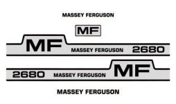 Decal Kit Massey Ferguson 2680