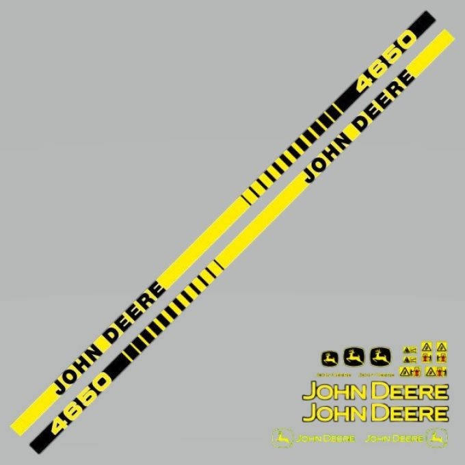 Stickerset John Deere 4650