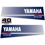 Stickerset Yamaha 40 O.R.LOTH autolube outboard (1991)