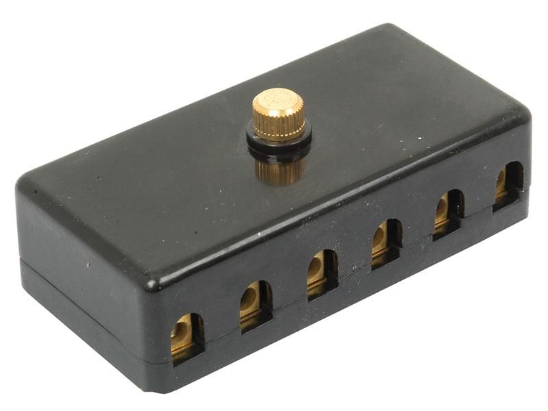 Fuse Box 6 Compartments screw terminals