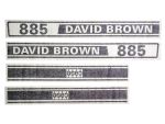 63344 Stickerset David Brown 885 Case