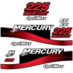 Stickerset Mercury 225 OptiMax (1999-2004)