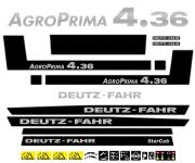 Stickerset Deutz AgroPrima 4.36