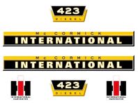 Stickerset International 423 Diesel
