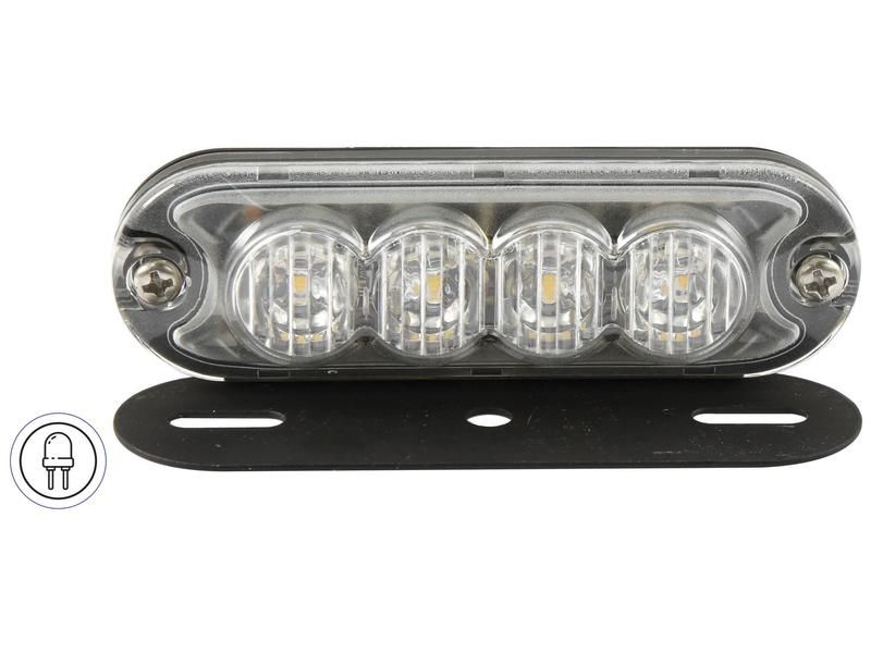 LED Slimline Hazard Light (Light Colour:White)
