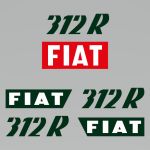 Stickerset Fiat 312 R