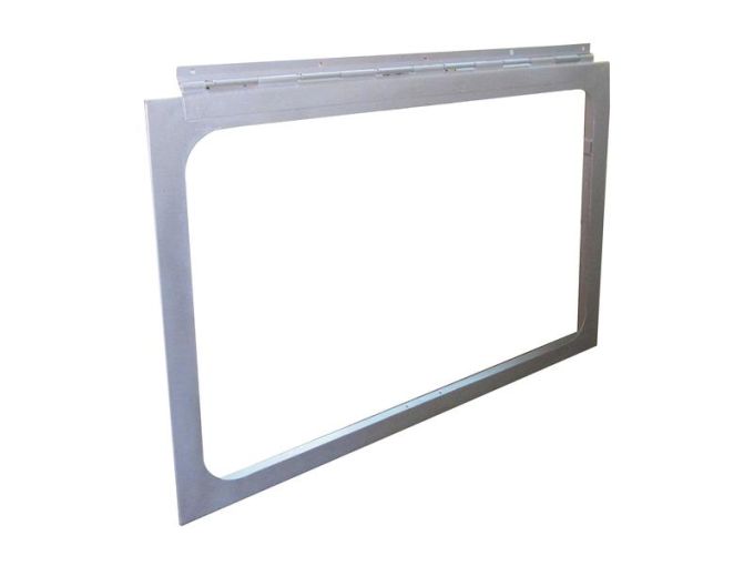 Rear window frame