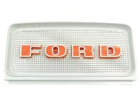 Grille supérieure de calandre avec logo