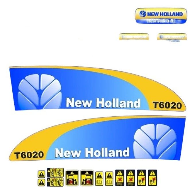 Stickerset New Holland T 6020