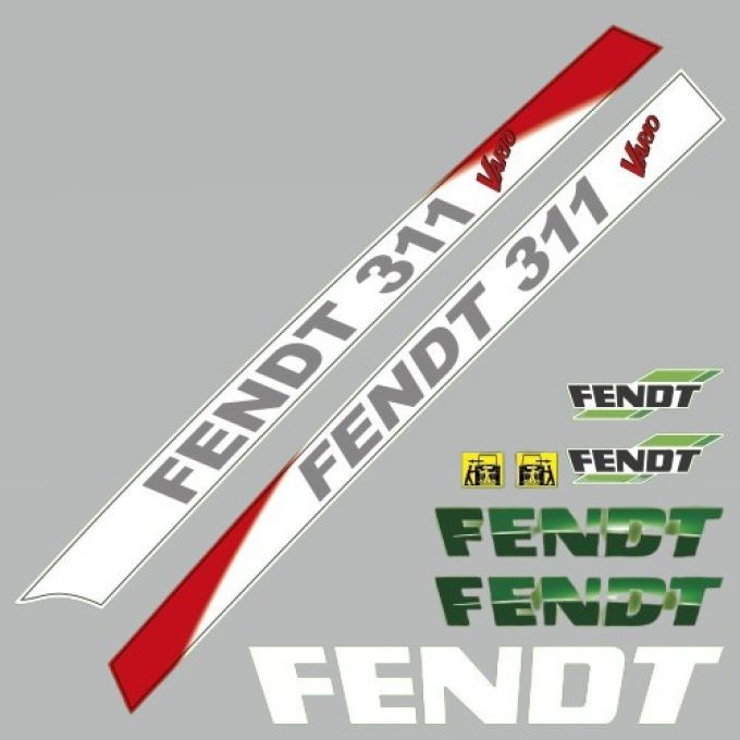 Stickerset Fendt Vario 311