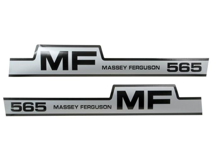 Kit autocollants latéraux Massey Ferguson 565