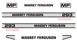 Stickerset Massey Ferguson 293